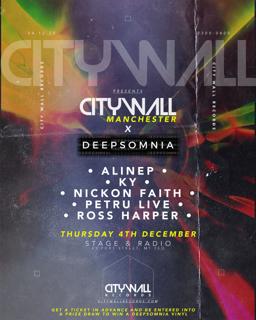 City Wall (Manchester) X Deepsomnia Records