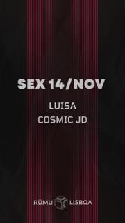 Rūmu Presents: Luisa & Cosmic Jd