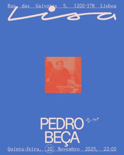 Sala Lisa: Pedro Beça