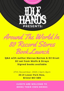 Around The World In 80 Record Stores Book Launch