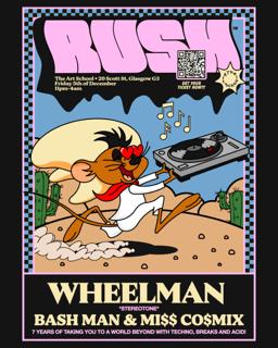 Rush W/ Wheelman (Free B4 Midnight Tickets)