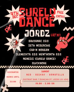 Surely Dance Presents: Jordz (Atw)