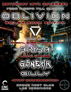 Oblivion Boiler Room Edition @Brisa