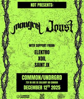 Ndt Presents: Mongrel & Joust