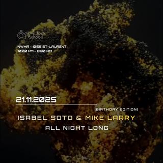 Ärder: Isabel Soto // Mike Larry