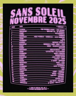 Sans Soleil W/ Sami Vasimolo