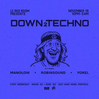 Down2Techno (Every Wednesday)