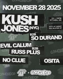 Pull Up X Congrego: Kush Jones (Nyc)
