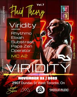 Fluid Theory And Jungle Empire Present Viridity