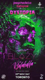 Psychedelic Babylon: Dystopia With Blazy (Brazil) & V.Falabella (Brazil)