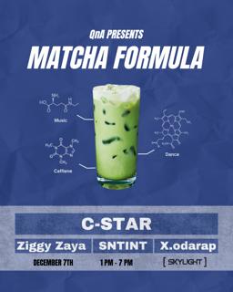 Qna Presents: Matcha Formula