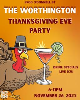 The Worthington'S Thanksgiving Eve Party