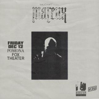 Kcrw & Goldenvoice Present: Mareux