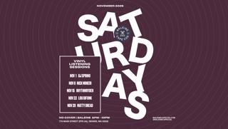 Vinyl Saturdays With Rhythmryder