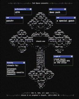 Church.Exe: Leya, Deer Park, Patch+, & Livecoded Vfx At The Altar