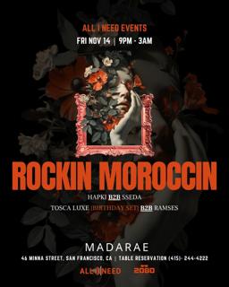 Rockin Moroccin [Afro House] At Madarae