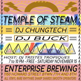 All Vinyl Early Evening Downtempo With Chungtech + Buck