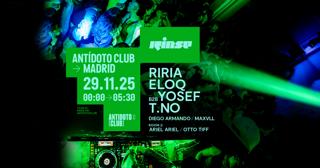 Antidoto Club X Rinse Fm: Riria