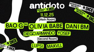 Antidoto Club X Bershka Music: Bao G