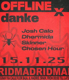 Offline X Danke - Vinyl Format All Night Long - Madrid