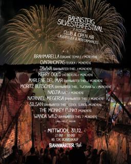 Bahnsteig Silvesterfestival - 7 Floors - Club & Open Air | Bahnwärter Thiel