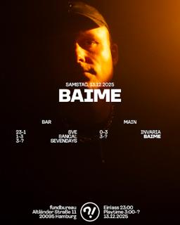 Baime // Sve // Bangal // Sevendays // Invaria