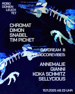 Robodonien Leuchtet Aftershowparty