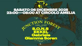 Quando - Junction Forest Label Night With S.O.N.S & Ekkel