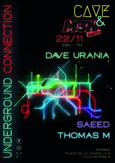 Cave Invites M3N Madrid - Underground Connection
