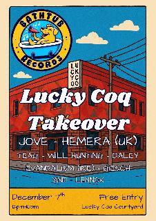 Bathtub Records Luck Coq Takeover