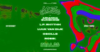 Lost Sundays - Nov 30 Feat. Rossi., L.P. Rhythm, Luuk Van Dijk, Oscill8 + Arianna Sunshine