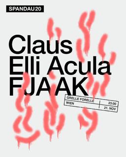Spandau 20 - Fjaak, Elli Acula, Claus