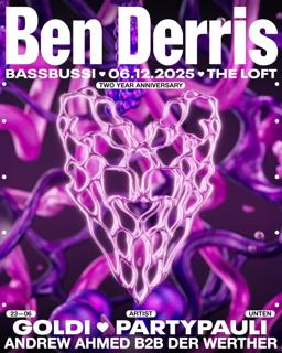 Bassbussi 2 Year Anniversary With Ben Derris