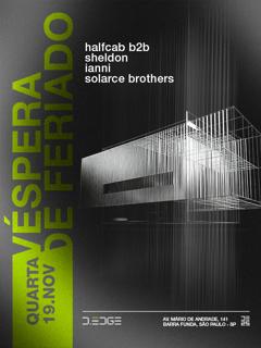 D-Edge Sp Pres.:// P1: Halfcab B2B Sheldon. Ianni. Solarce Brothers