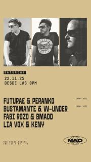 Futurae & Peranko, Bustamante & W-Under, Fabi Rozo & Bmadd, Lia Vox & Keny