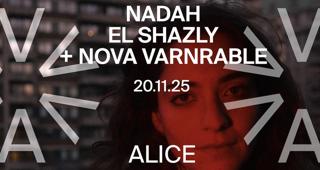 Nadah El Shazly (Eg) + Nova Varnable (Et/No)