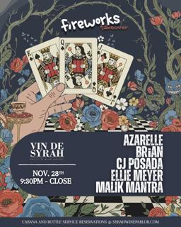 Fireworks Takeover Vin De Syrah