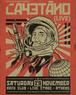 Cayetano (Gr) Live In Athens