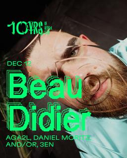 10 Yrs Of Aether With Beau Didier