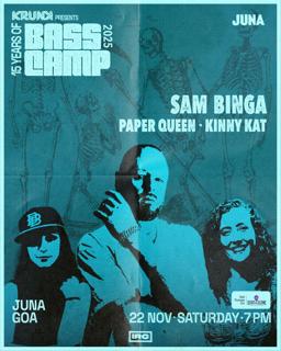 Bass Camp Goa Feat. Sam Binga, Paper Queen & Kinny Kat