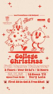 12 Hour Party: College Christmas By Cc Outpost And Lee Promotions