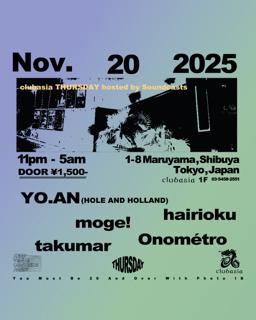 Clubasia Thursday Hosted By Soundcasts