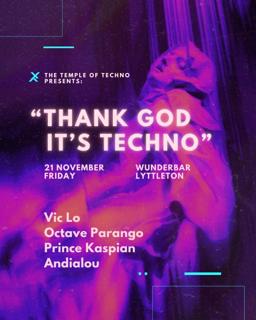 Thank God It'S Techno By The Temple Of Techno