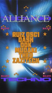 Techno Alliance: Ruiz Osc1 ☆ Ddk ☆ Zazitech ☆ Dash ☆ Mʊdʌki ☆ Theo 