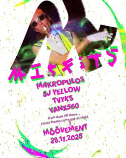Misfits With Sj Yellow, Tvyks, Makropulos & Yanx560