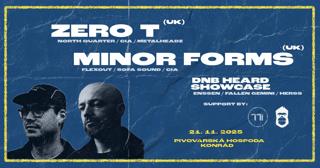 Monkey Boom & 771 Sound Presents: Zero T & Minor Forms