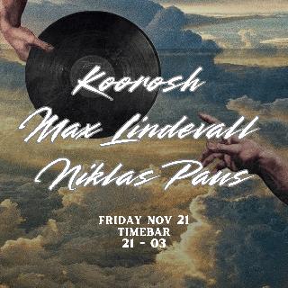 𝔽𝕖𝕖𝕝 𝔾𝕠𝕠𝕕 𝔽𝕣𝕚𝕕𝕒𝕪𝕤: Koorosh, Max Lindevall & Niklas Paus (Badhus)