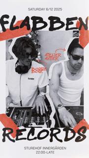 Flabben Records At Sturehof Obaren [Boge + Atelier Antier]