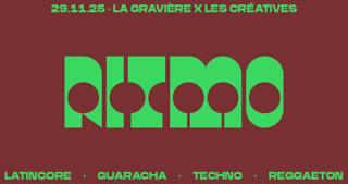 Les Créatives X Ritmo: Negraconda + Marara Kelly + Brutal Pony + Krislise + Favela Luz