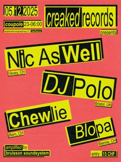 Nic As Well Release Party - La Coupole